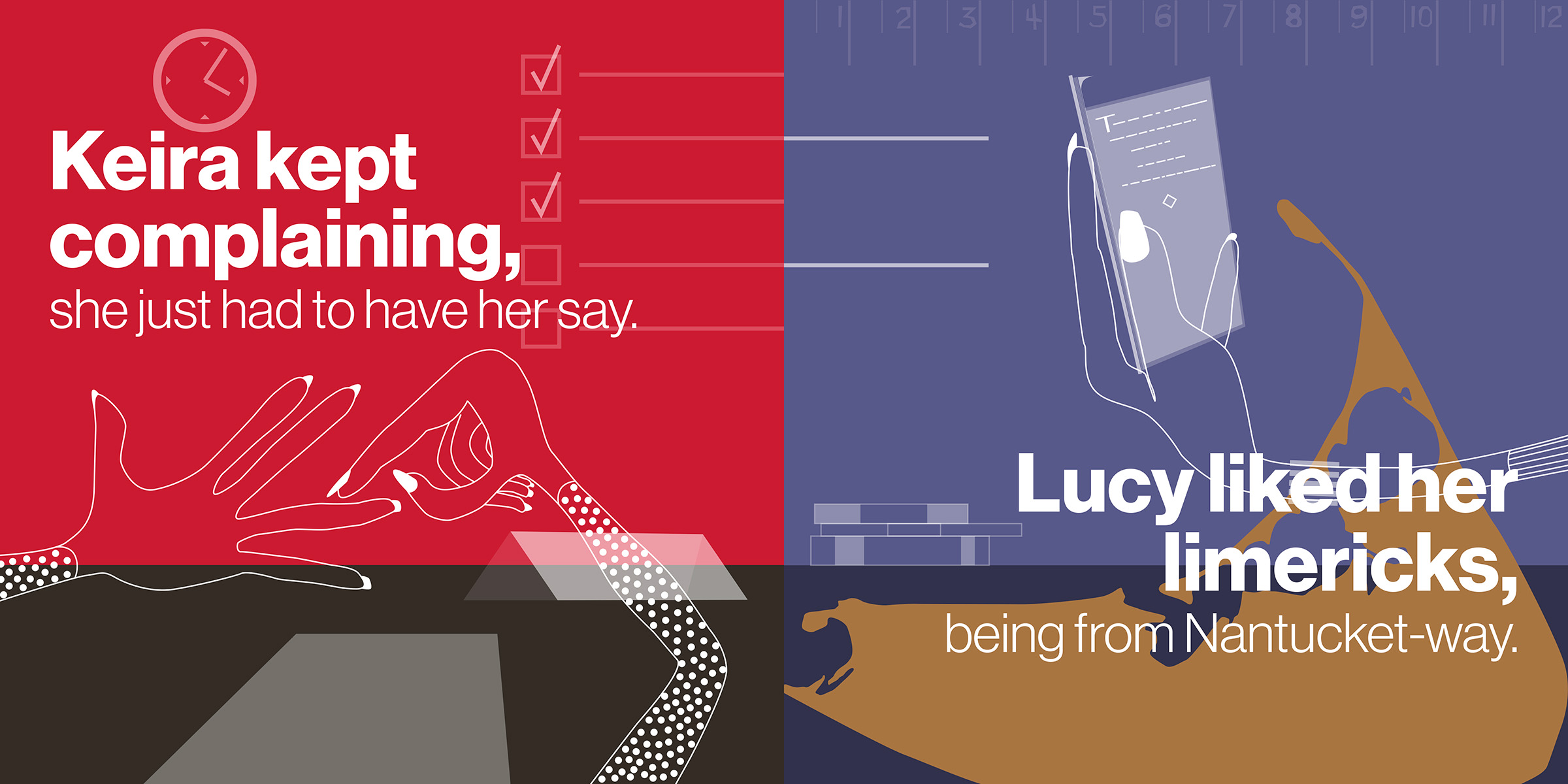 Hugh Eschewed - Keira & Lucy