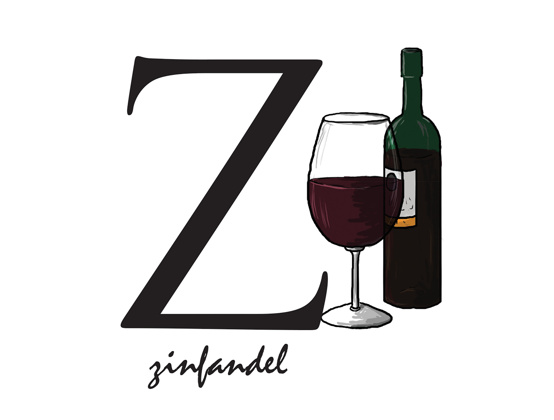 Kitchen Alphabet - Z